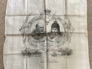 Coronation Souvenir Handkerchief.